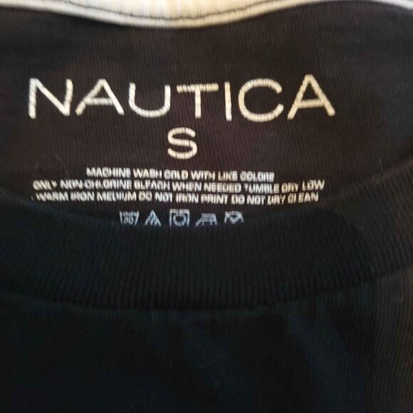 Men's Size Small Nautica Long Sleeve T-Shirt - Picture 3 of 3